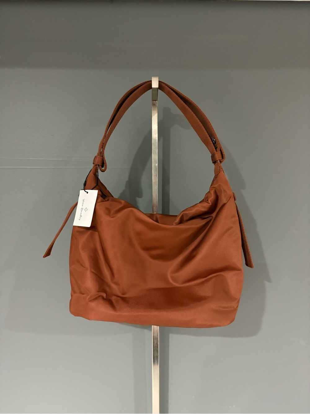 Vera Bradley Burnt Orange Shoulder Hobo Bag